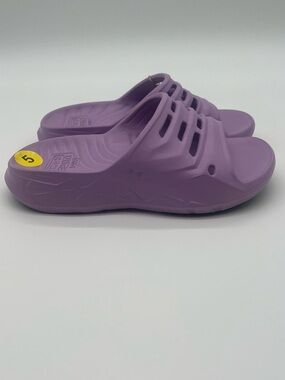 Teva Apretrail Comf Slide On Lupine Purple Sandals
